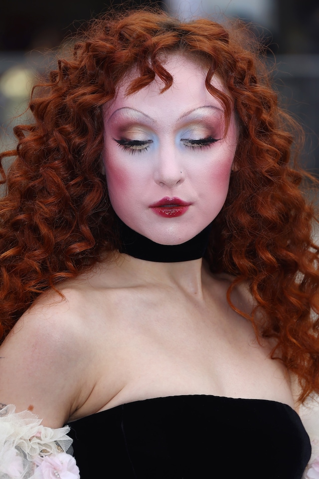 Chappell Roan at PFW AW25 beauty looks 6