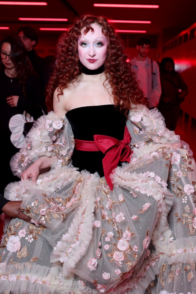 Chappell Roan at PFW AW25 beauty looks 5