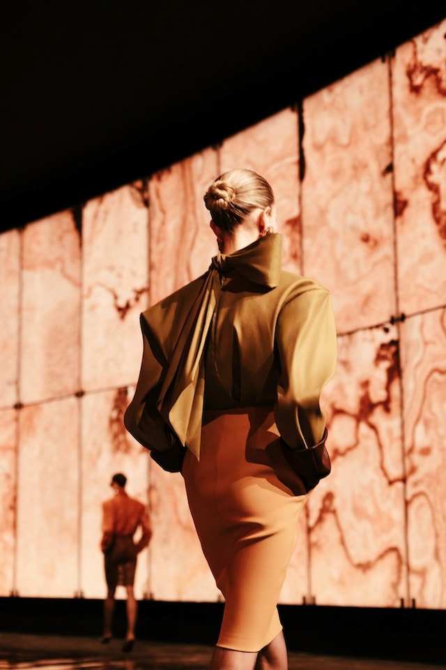 Saint Laurent SW25 womenswear show by Anthony Vaccarello 0
