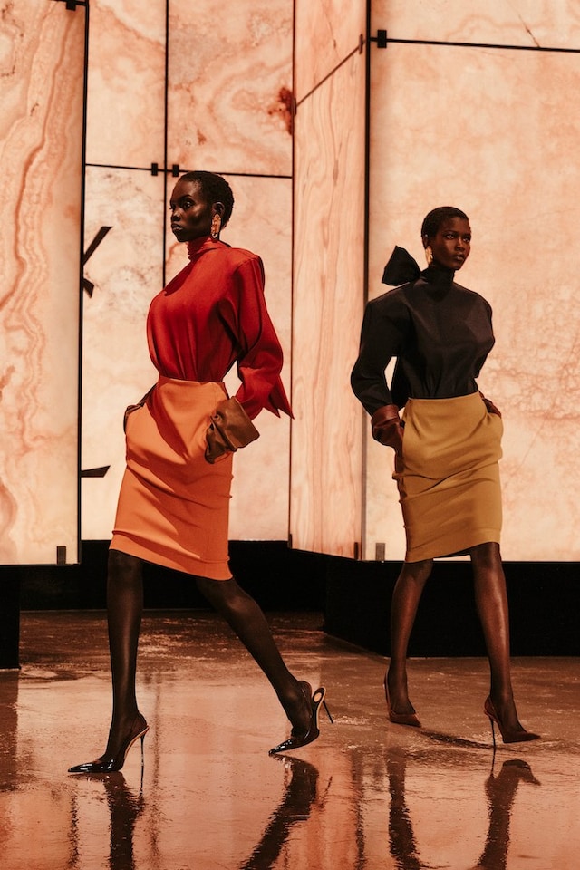 Saint Laurent SW25 womenswear show by Anthony Vaccarello 5