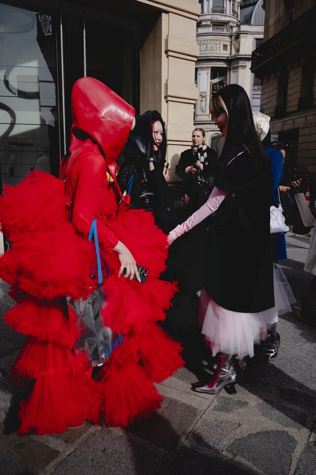 Paris Fashion Week AW25 street style 22