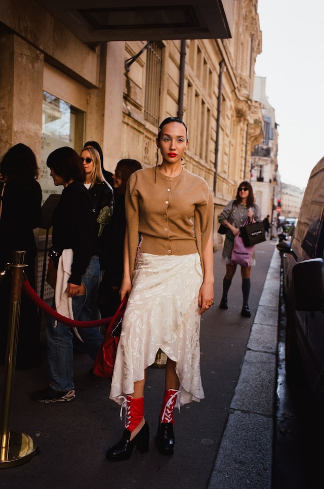 Paris Fashion Week AW25 street style 28