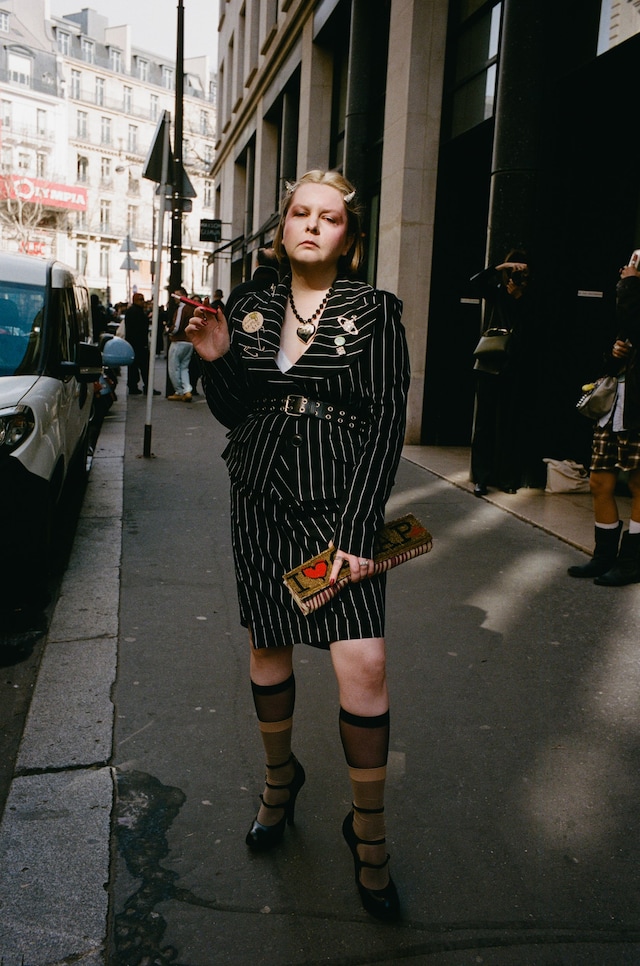 Paris Fashion Week AW25 street style 42
