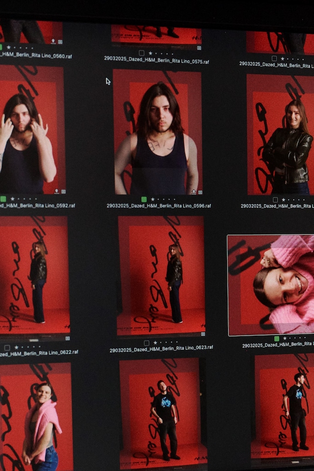 Rita Lino photo session at H&amp;M in Berlin 6