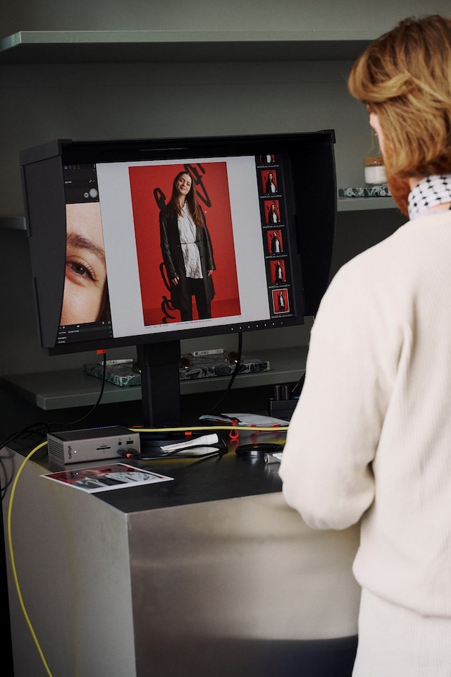 Rita Lino photo session at H&amp;M in Berlin 7