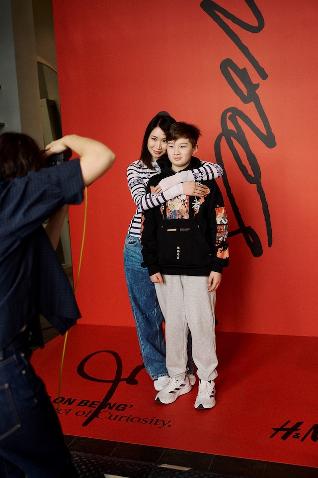 Rita Lino photo session at H&amp;M in Berlin 8