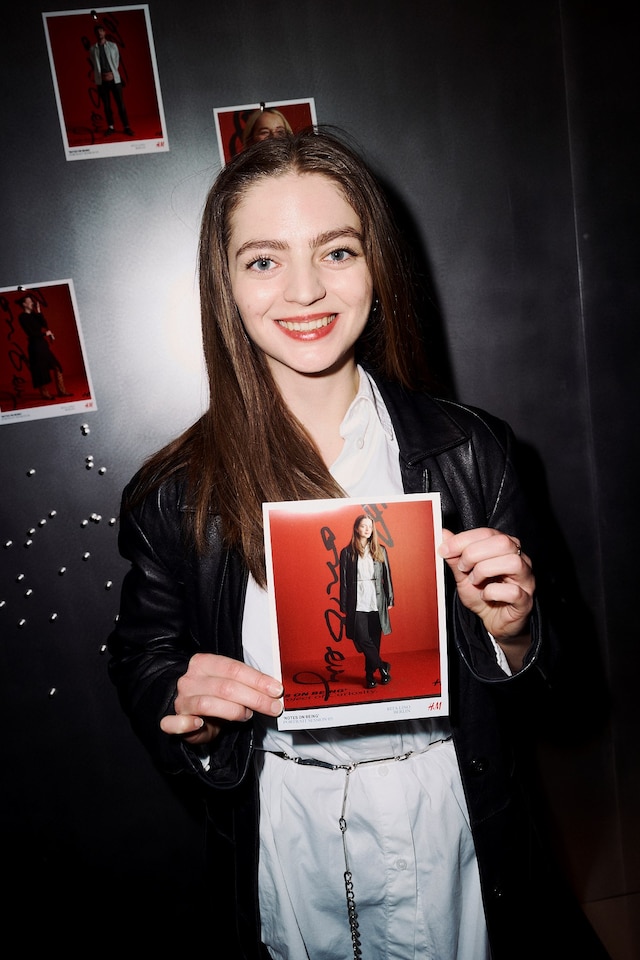 Rita Lino photo session at H&amp;M in Berlin 9