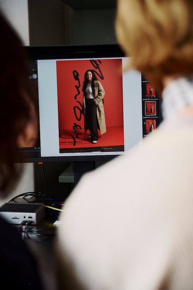 Rita Lino photo session at H&amp;M in Berlin 11