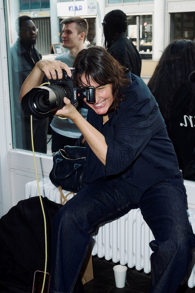Rita Lino photo session at H&amp;M in Berlin 15