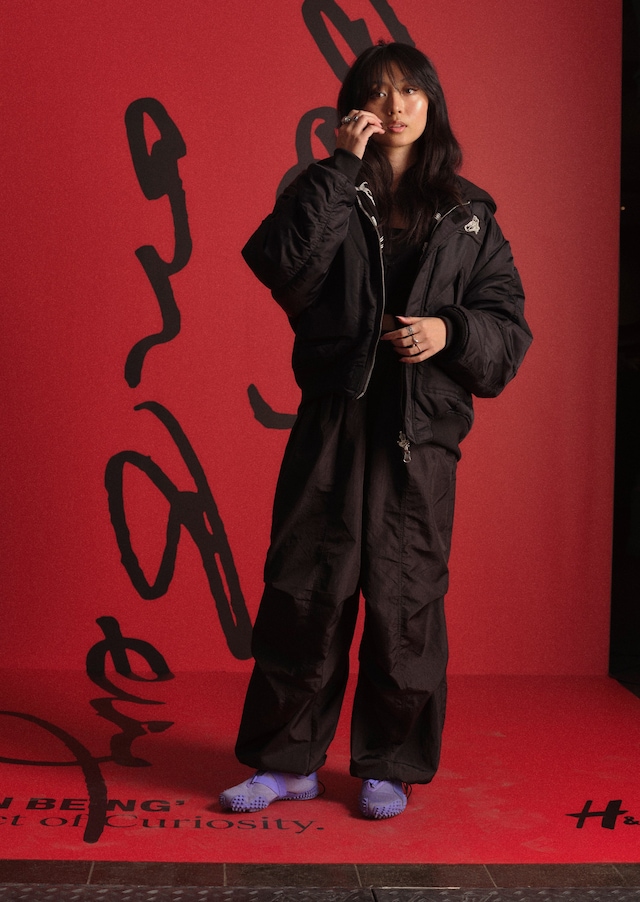 Rita Lino photo session at H&amp;M in Berlin 39