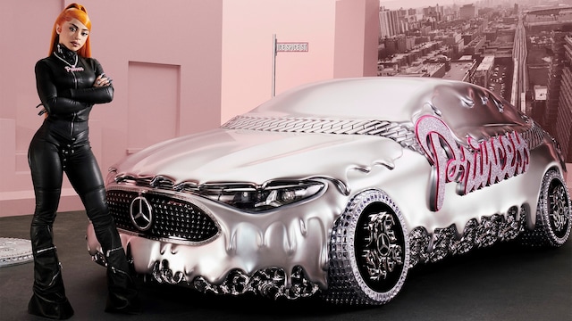 ICE SPICE MEETS MERCEDES-BENZ 