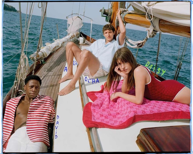 GUCCI GOES FOR A DIP 
