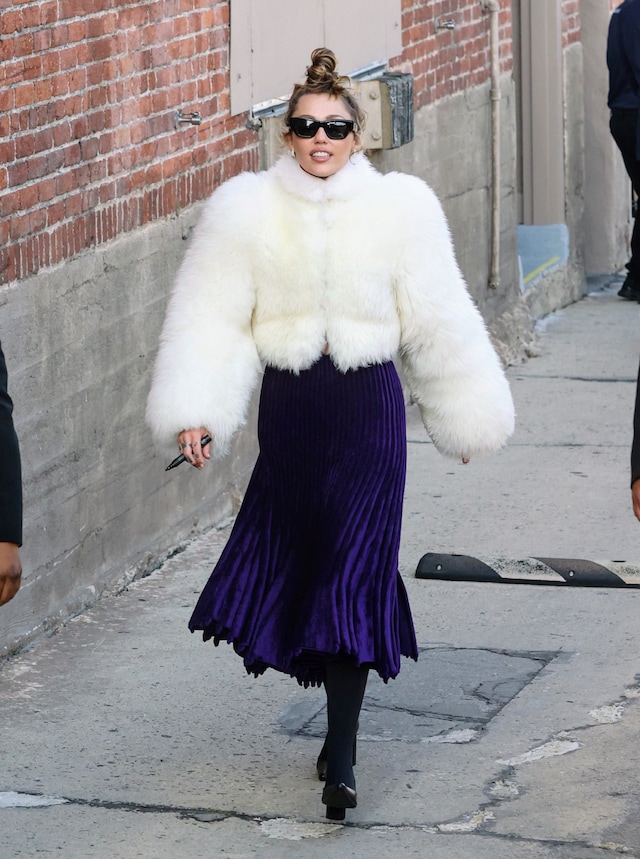 Miley Cyrus street style 2025 10
