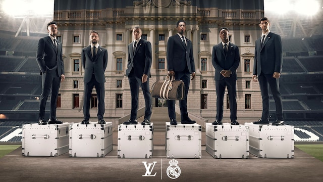 LOUIS VUITTON KITS OUT REAL MADRID