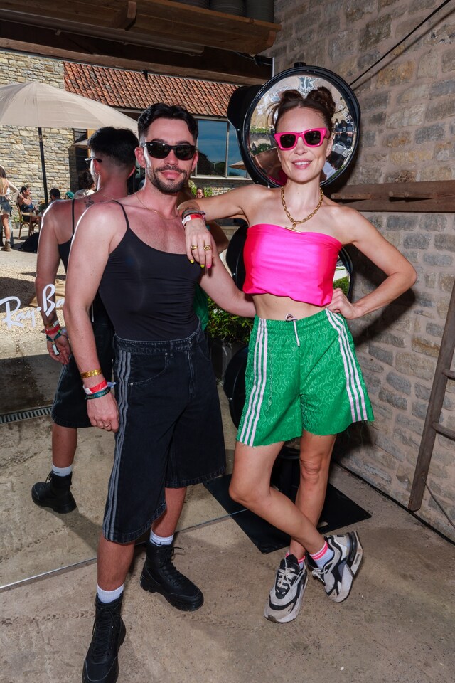 Rossi Lewis and Joanne McNally at Ray-Ban x Camp KOKO 7