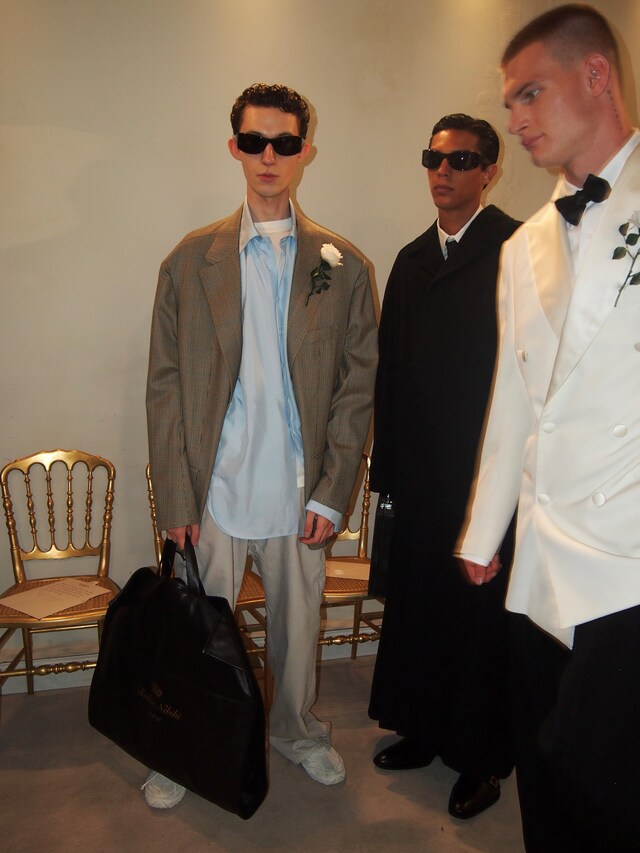Balenciaga AW25 couture Backstage 15