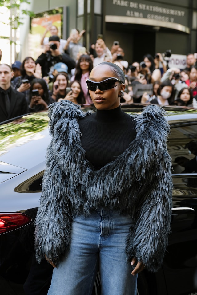 Naomi Ackie at Balenciaga 13