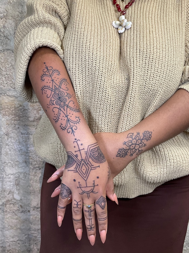 AFRODERM tattoo convention Black skin 11