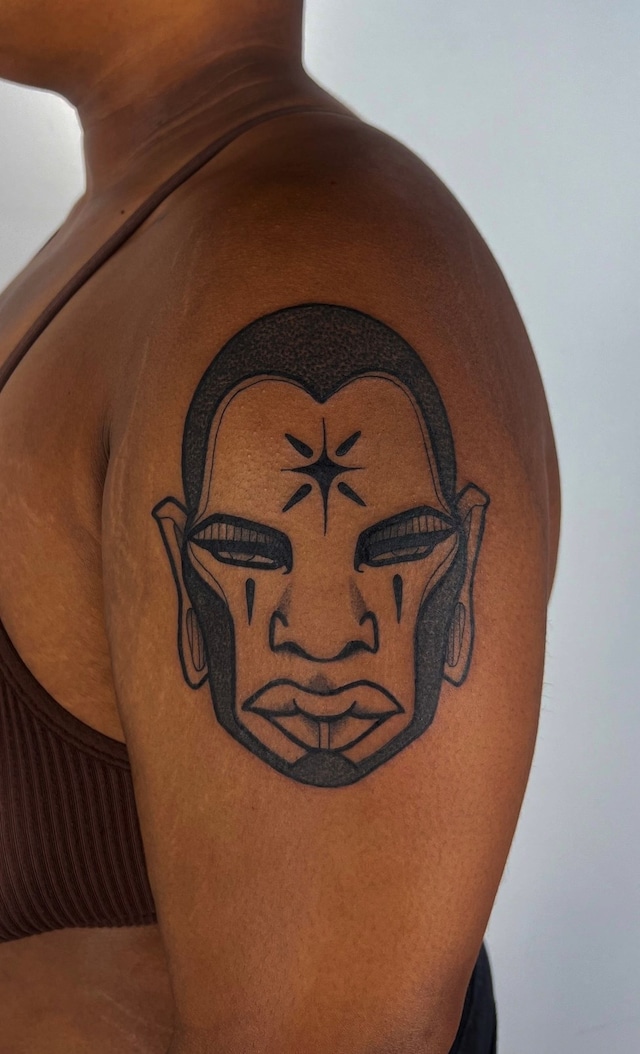 AFRODERM tattoo convention Black skin 19
