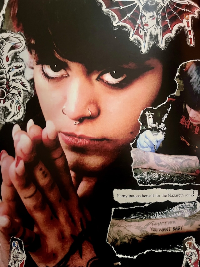 Tattoo Punk Fanzine, zine, photography 1