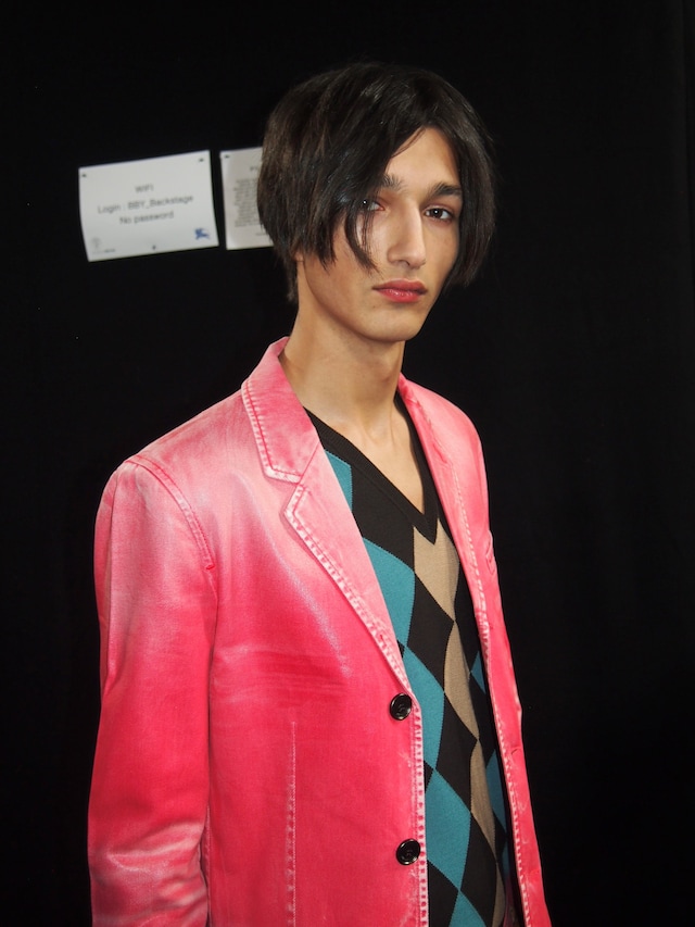 Backstage at Burberry SS26 3