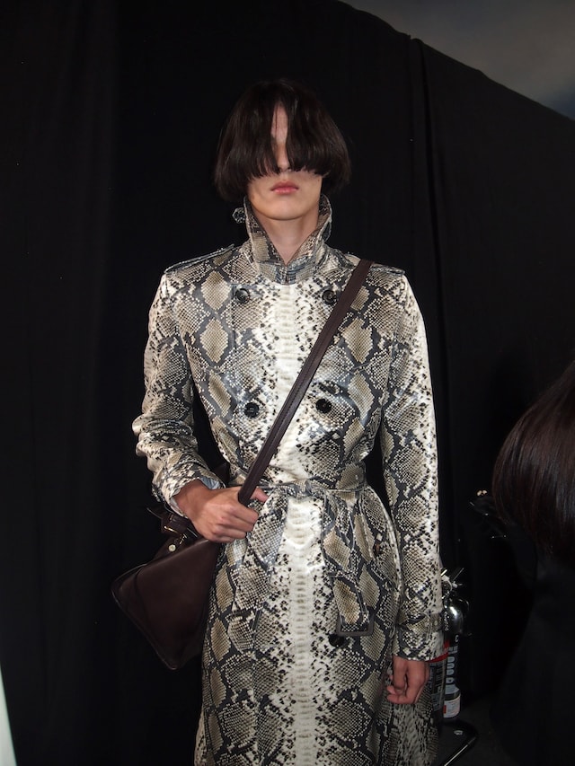 Backstage at Burberry SS26 4