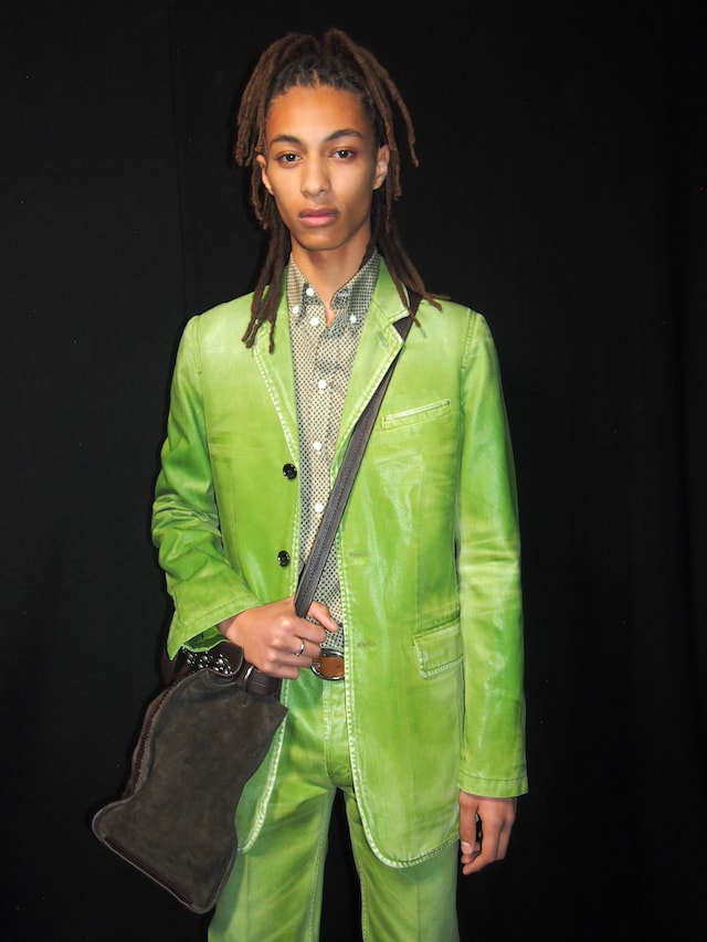 Backstage at Burberry SS26 7