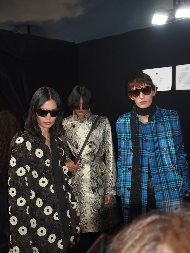 Backstage at Burberry SS26 9