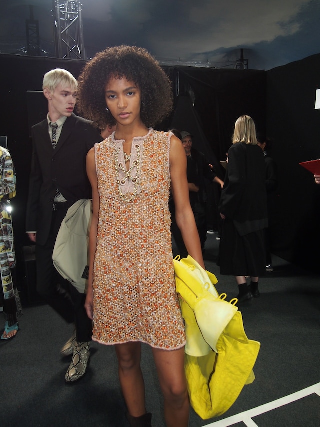 Backstage at Burberry SS26 12