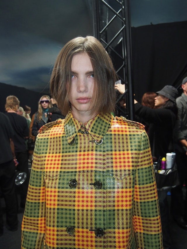 Backstage at Burberry SS26 27