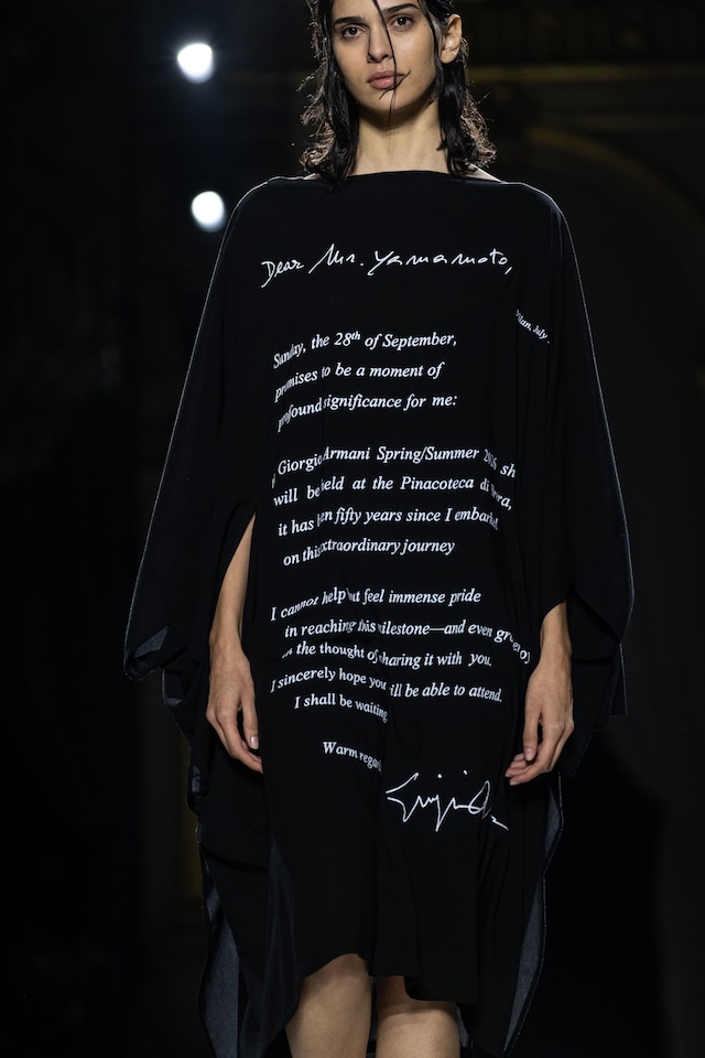 Yohji Yamamoto SS26 2