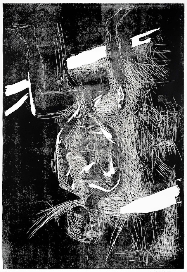 Georg Baselitz, Weiblicher Akt auf K&#252;chenstuhl (1977-79) 6