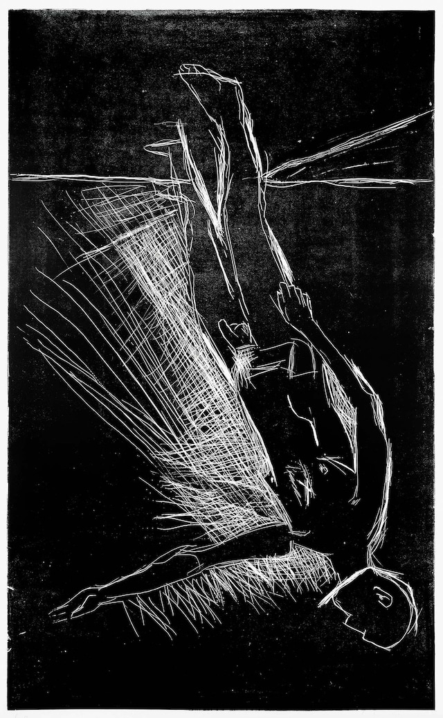 Georg Baselitz, Akt mit drei Armen (1977) 12