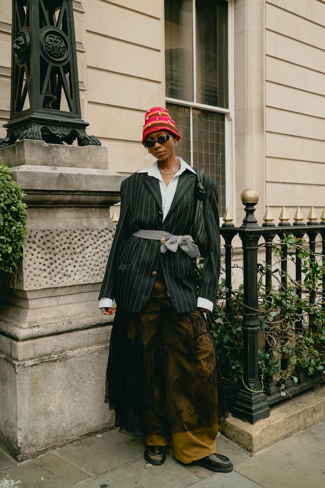 London Fashion Week street style SS26 24