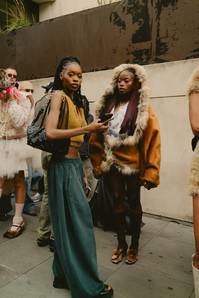 London Fashion Week street style SS26 29