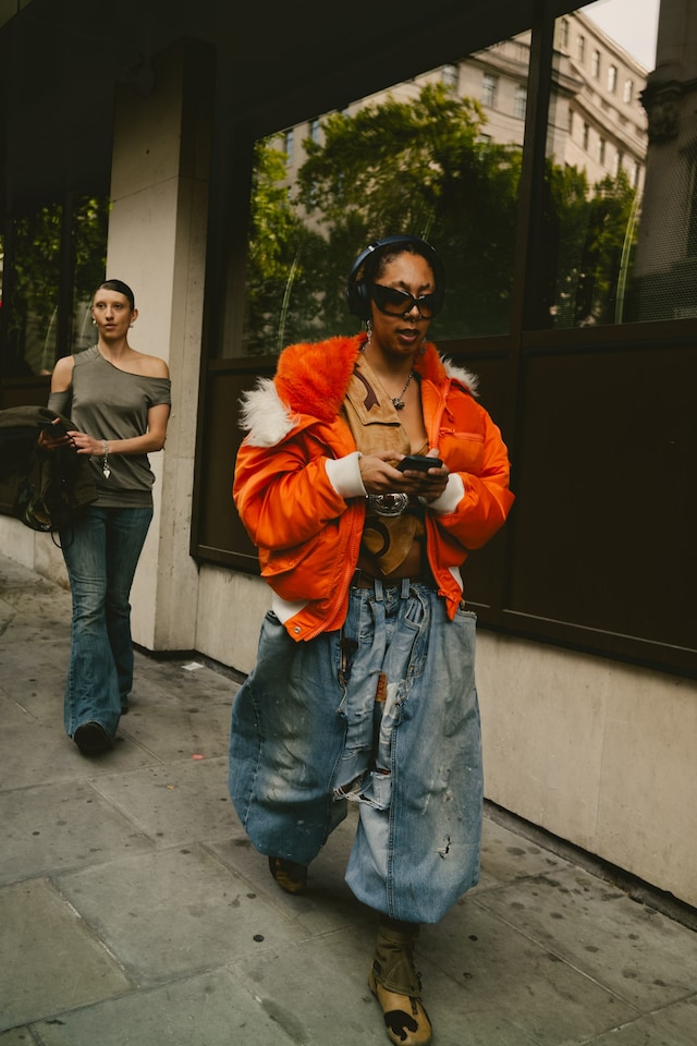 London Fashion Week street style SS26 30