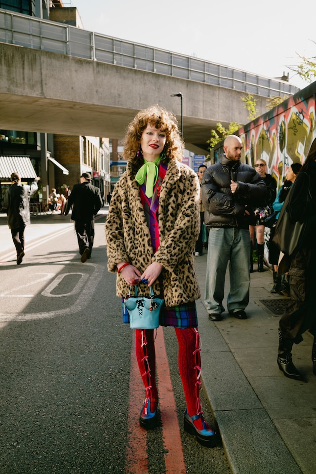 London Fashion Week street style SS26 33