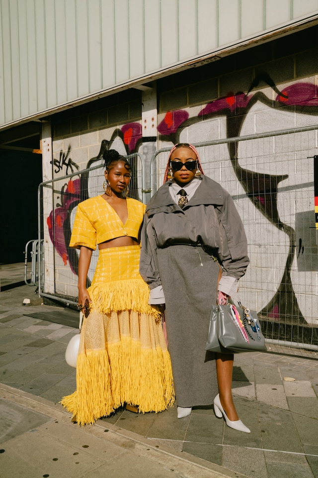 London Fashion Week street style SS26 34