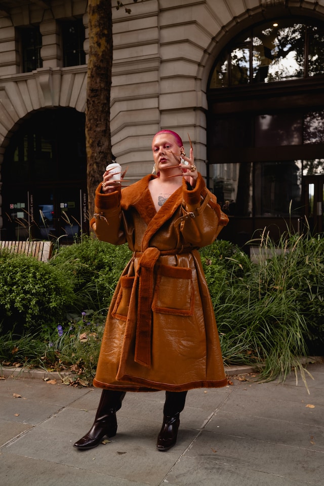 London Fashion Week street style SS26 42