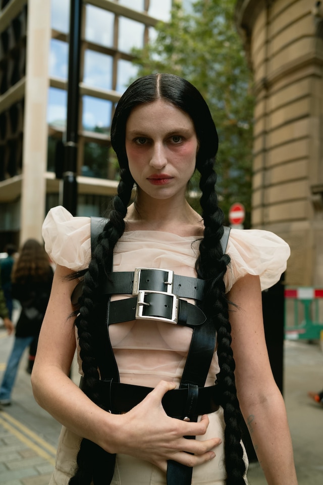 London Fashion Week street style SS26 2