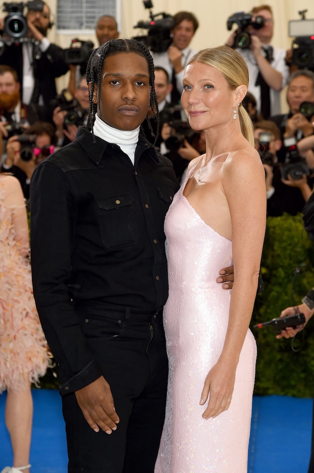 A$AP Rocky and Gwyneth Paltrow attend the 2017 Met Gala 3