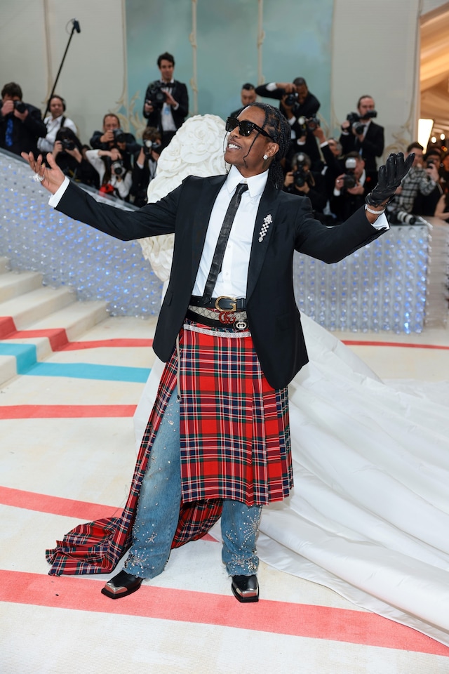 A$AP Rocky attends the 2023 Met Gala 18
