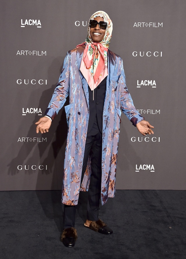 A$AP Rocky arrives at the 2018 LACMA Art + Film Gala 20
