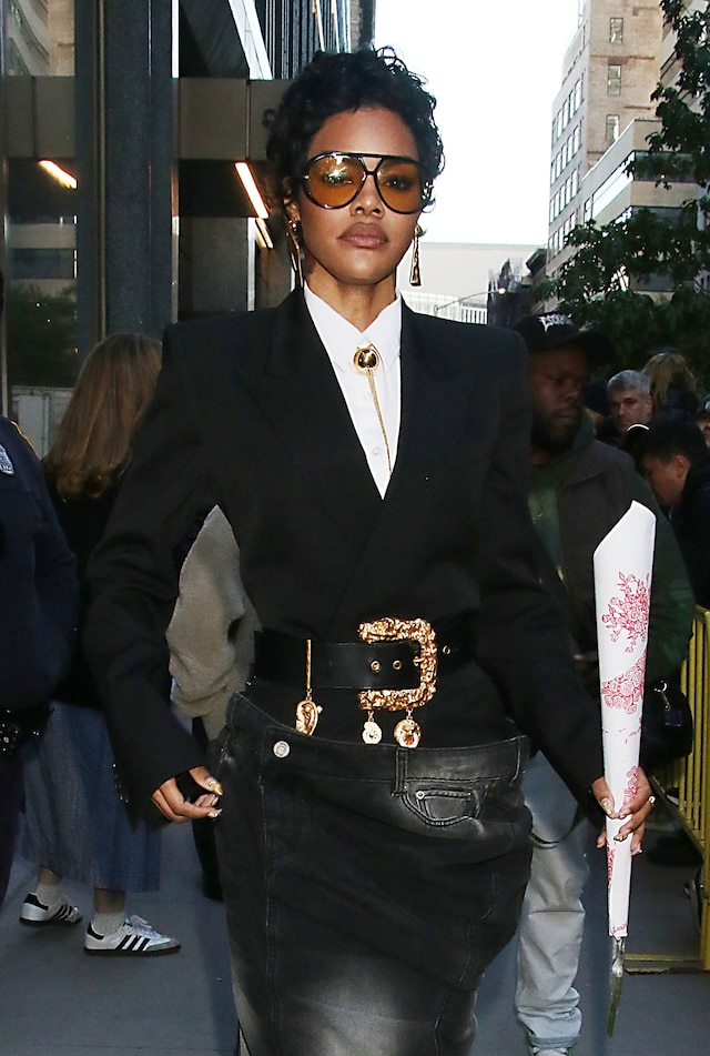 Teyana Taylor wearing Schiaparelli 5