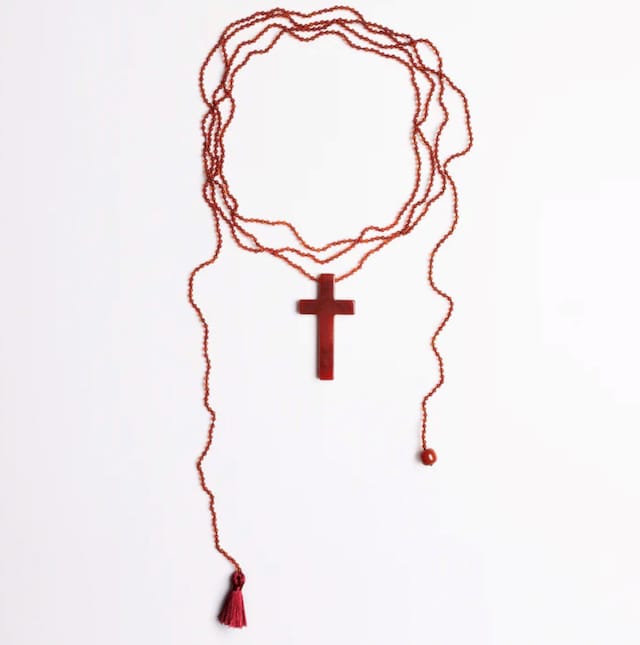 Mudd Pearl, The Geode Wrap Necklace