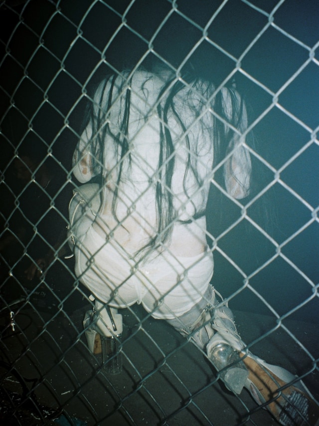 Yihao perfoming at Rick Owens party 18