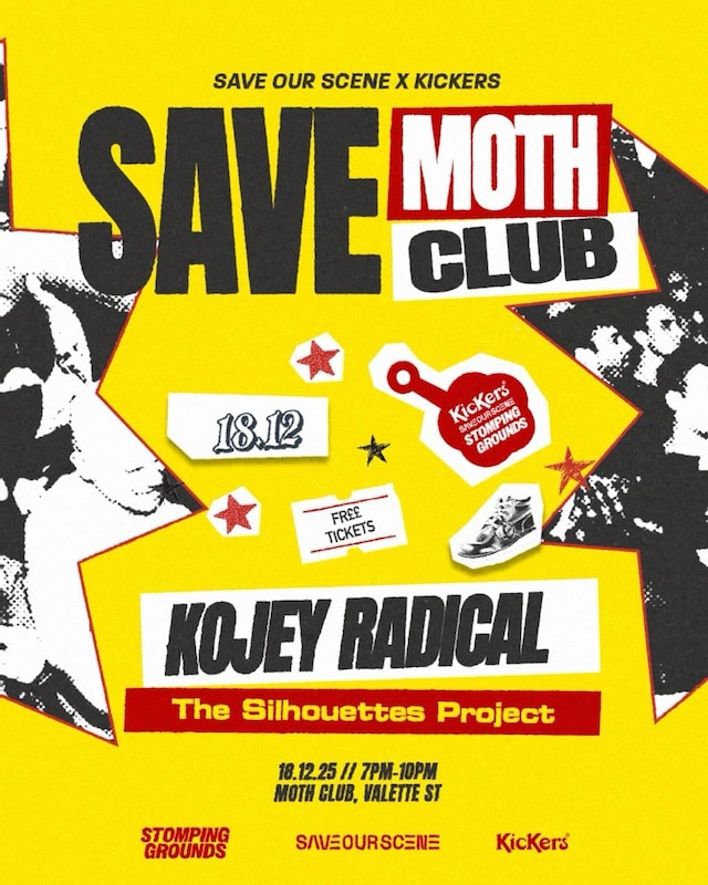 KICKERS &amp; KOJEY RADICAL CAMPAIGN TO SAVE MOTH CLUB 