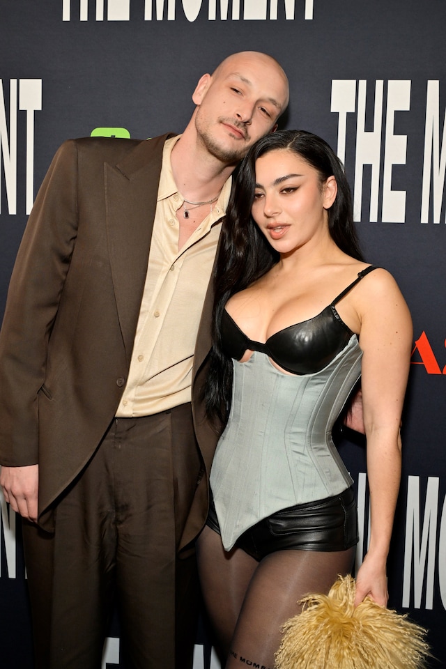 Charli xcx and George Daniel at The Moment premiere 3