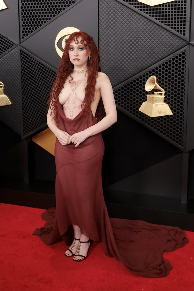 Chappell Roan wearing Mugler at the Grammys 0