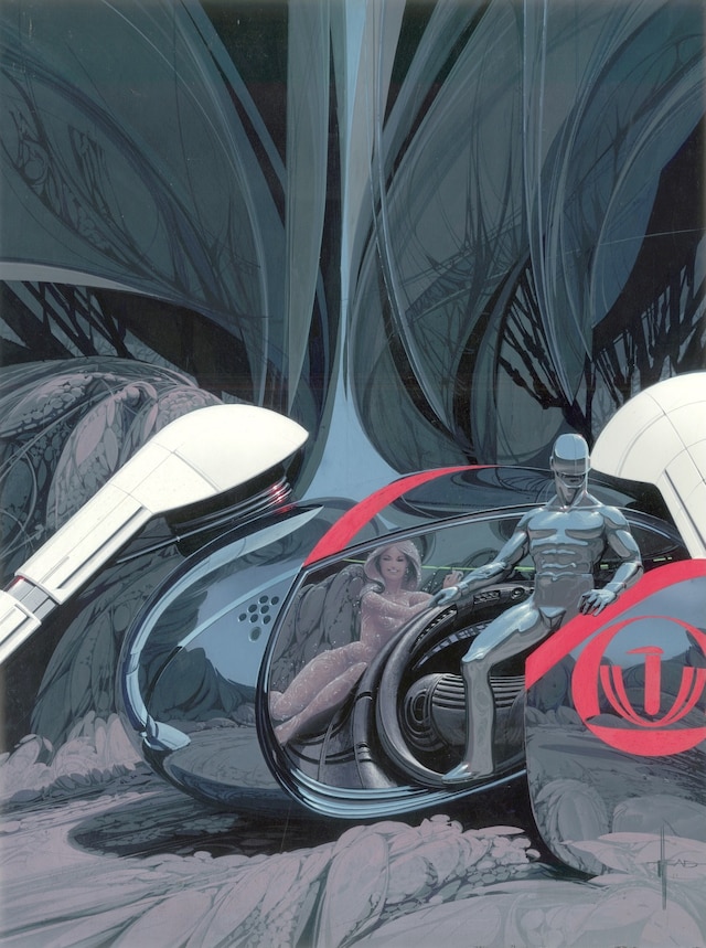 Syd Mead, Chrome Dude (1990) 1